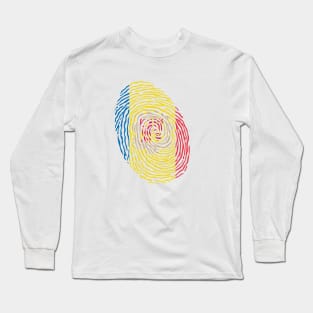 Andorra Fingerprint Long Sleeve T-Shirt